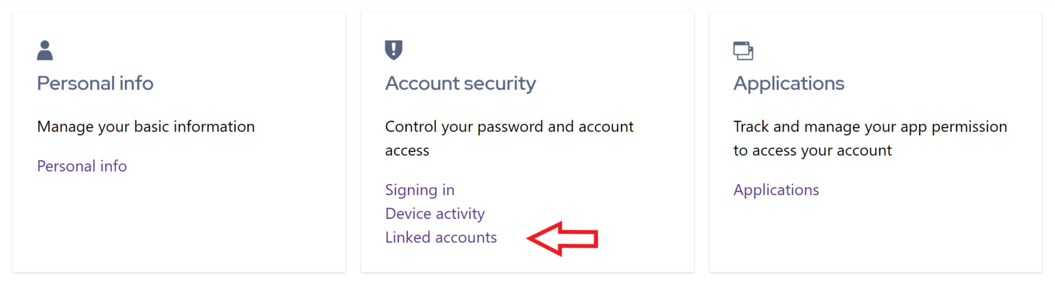 Linked Accounts